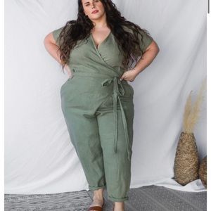 Sotela Stella Jumpsuit in Agave